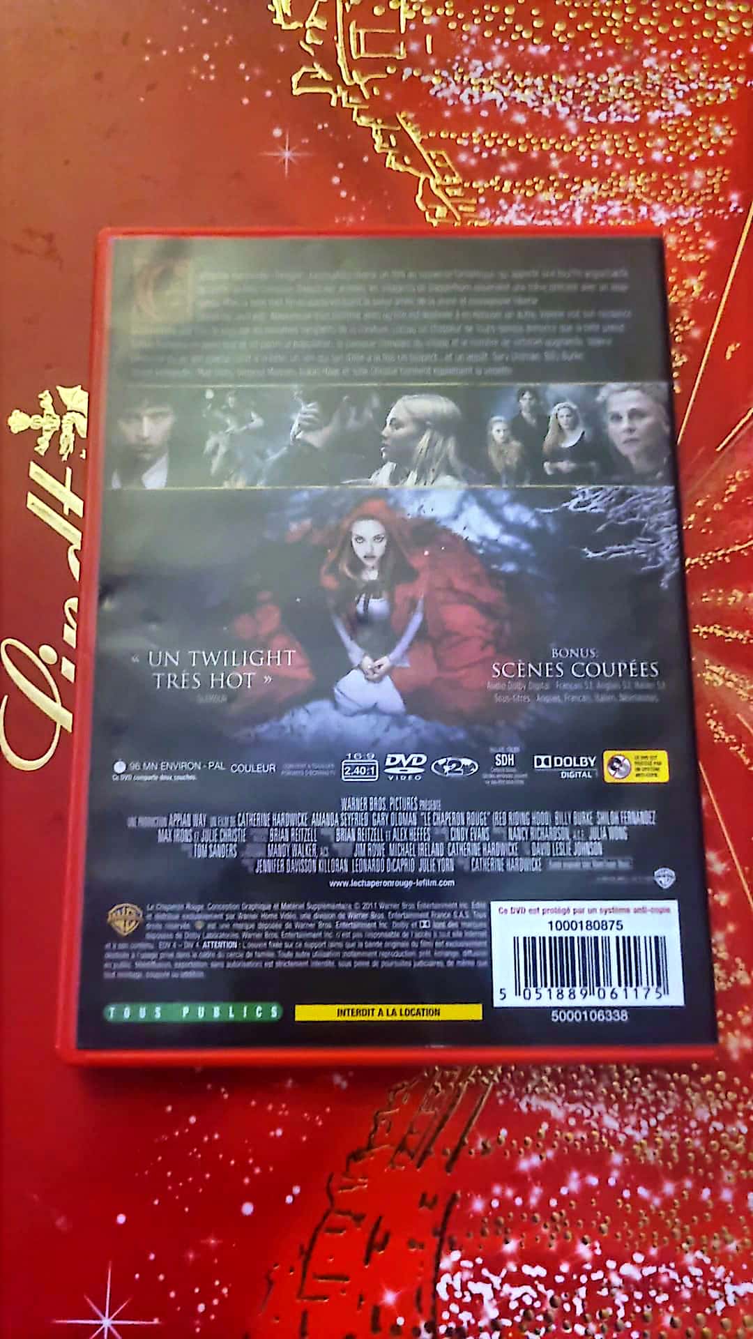 DVD Amanda seyfried Gary Oldman le Chaperon rouge
