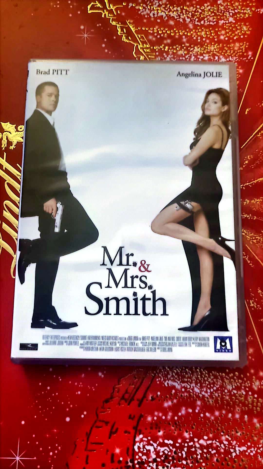 DVD Brad pitt Angelina Jolie Mr & Mrs Smith