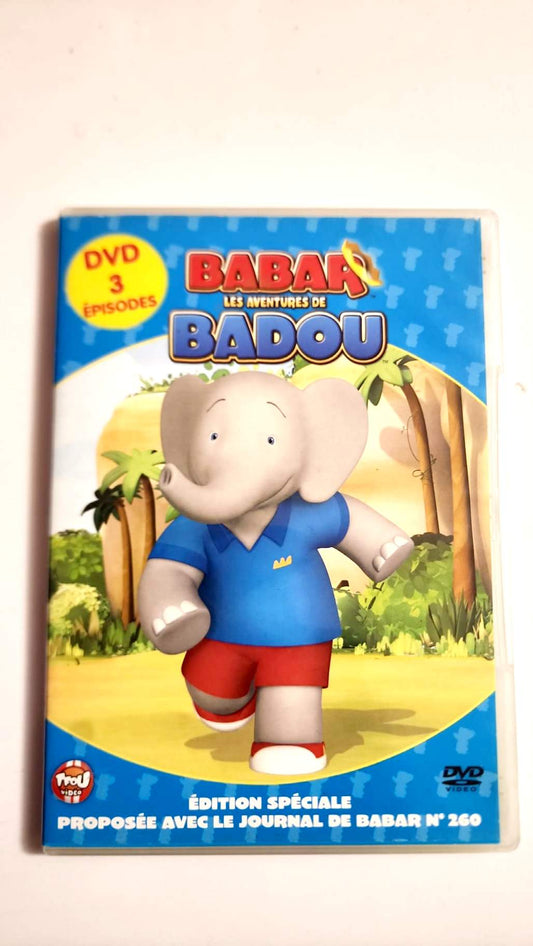 Babar – Les Aventures de Badou – DVD 3 épisodes – Édition spéciale