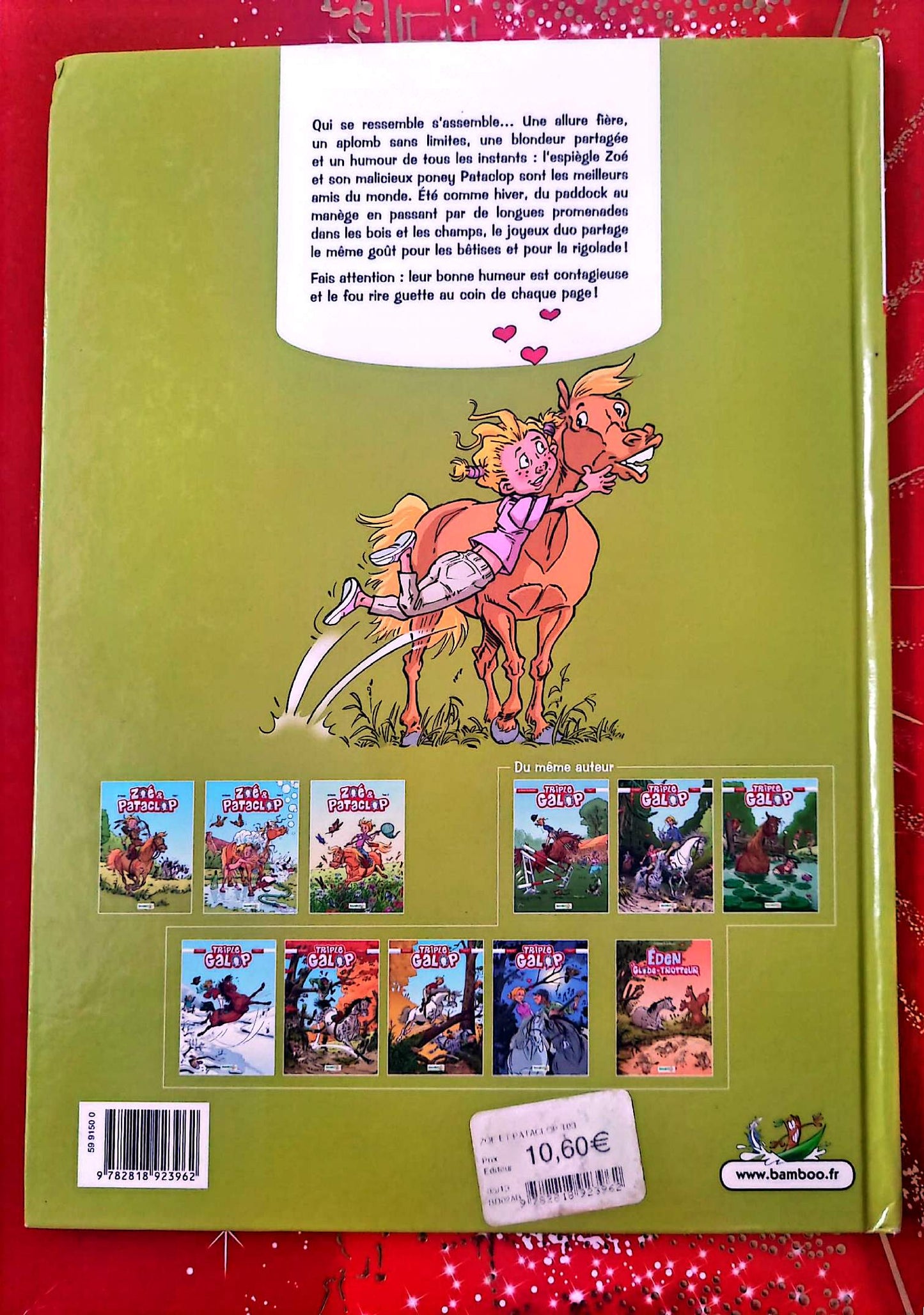 Zoé & Pataclop Tome 3 – du Peloux – Bande dessinée jeunesse – Album cartonné – Français