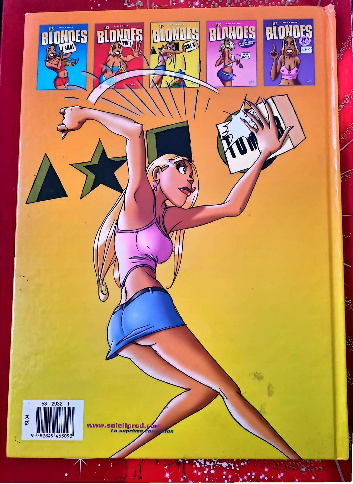 Les Blondes Tome 3 – Gaby & Dzack – Bande dessinée humour – Album cartonné – Français