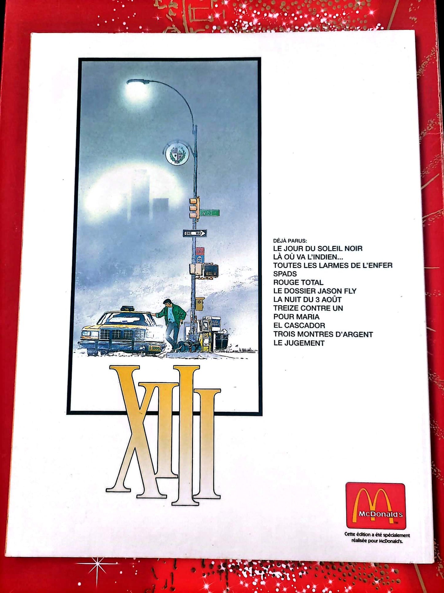 XIII – Le Jour du Soleil Noir – W. Vance & J. Van Hamme – Bande dessinée – Album cartonné – Français