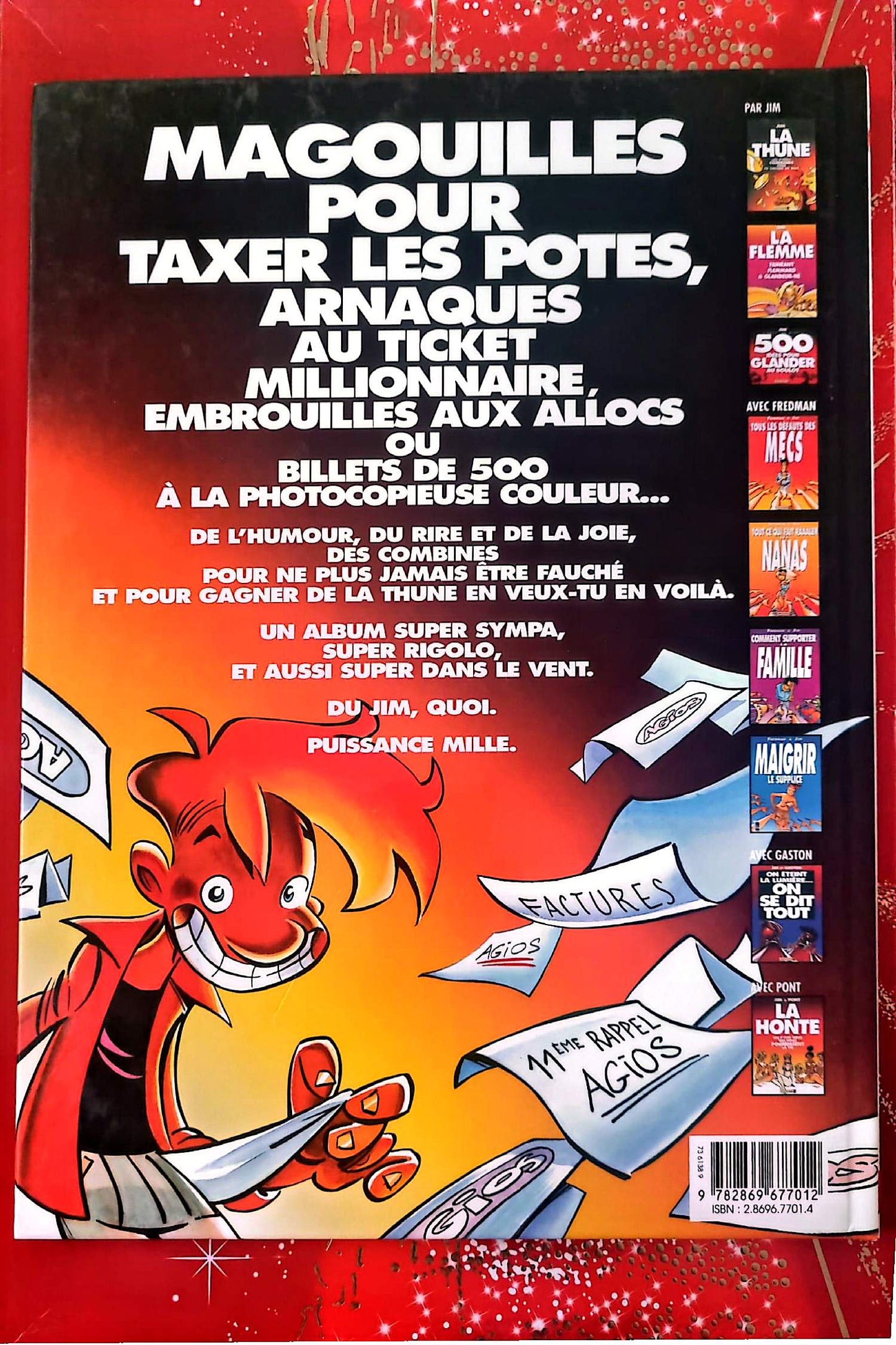 La Thune – Ces p’tites combines pour en gagner un max – Jim – Bande dessinée humour – Album cartonné – Français