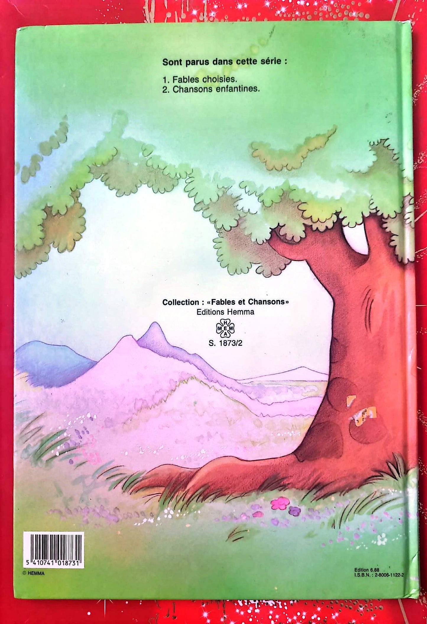 Chansons enfantines – Livre jeunesse illustré – Éditions Hemma – Album cartonné – Français