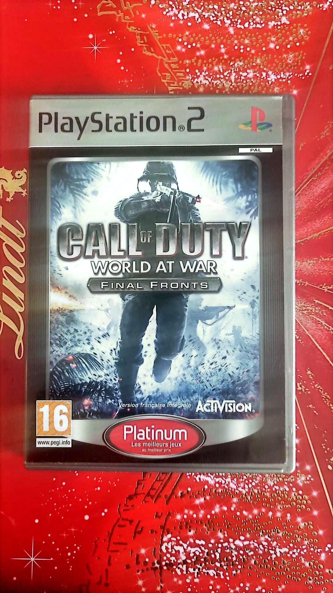 Jeu vidéo : Call of Duty world AT war jeu playstation 2