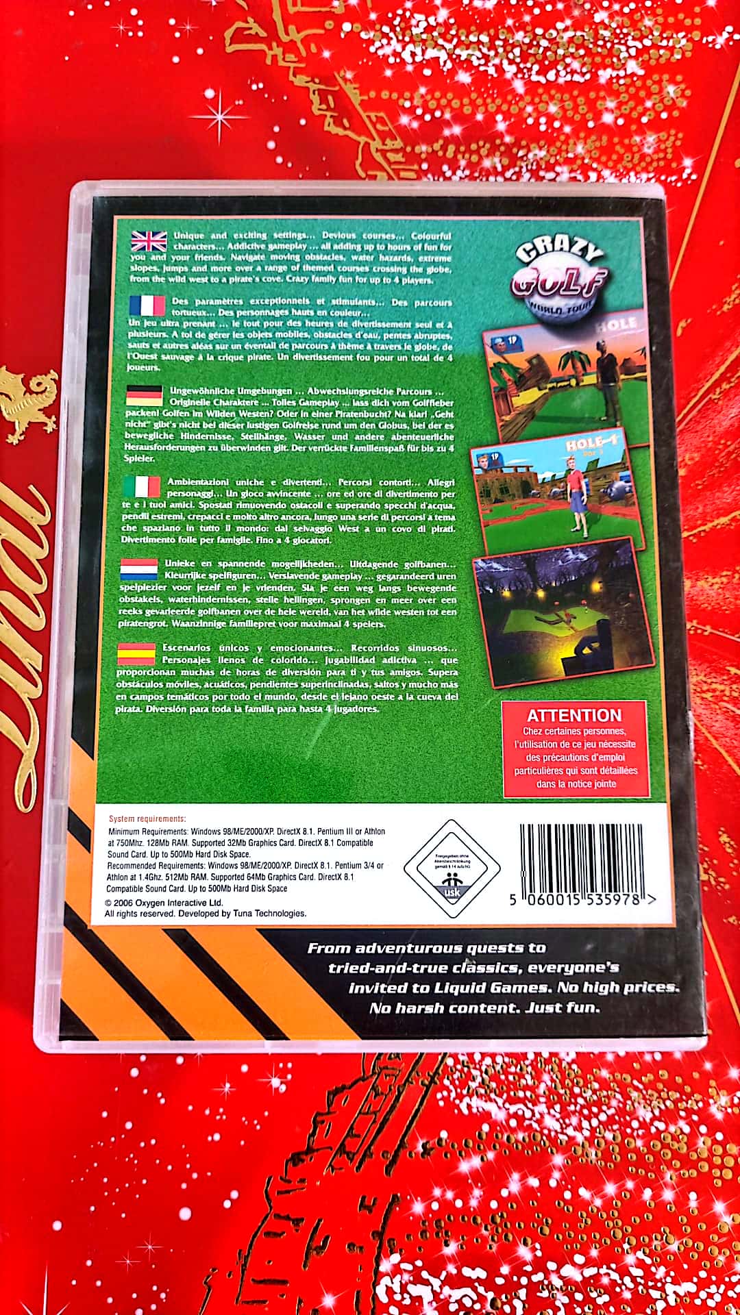 Jeu vidéo PC : Golf crazy world tour jeu Pc