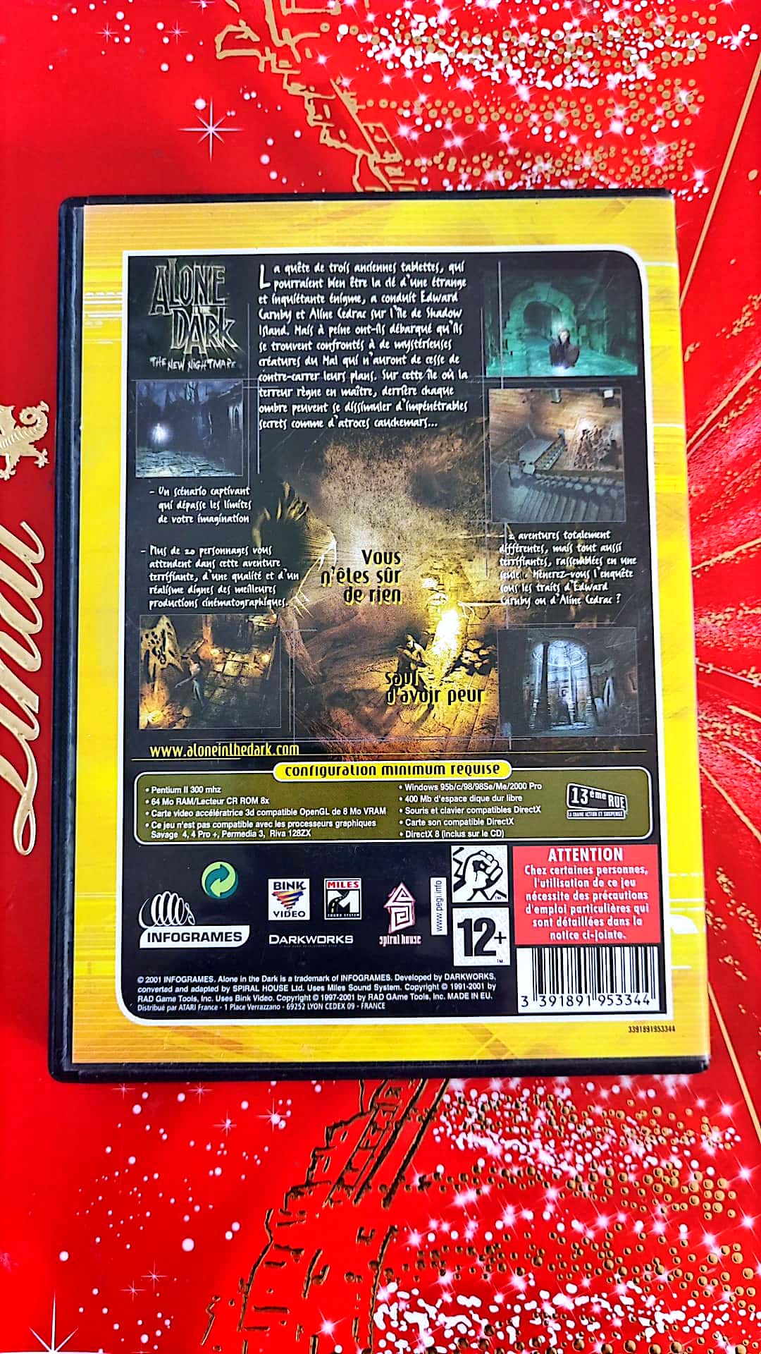 Jeu vidéo PC : Alone in the Dark jeu PC