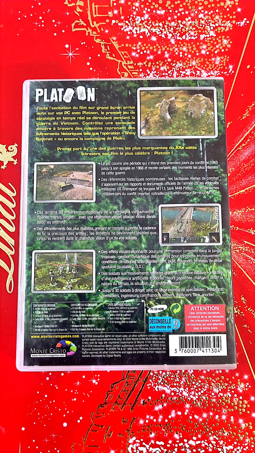 Jeu vidéo PC : Platoon jeu PC