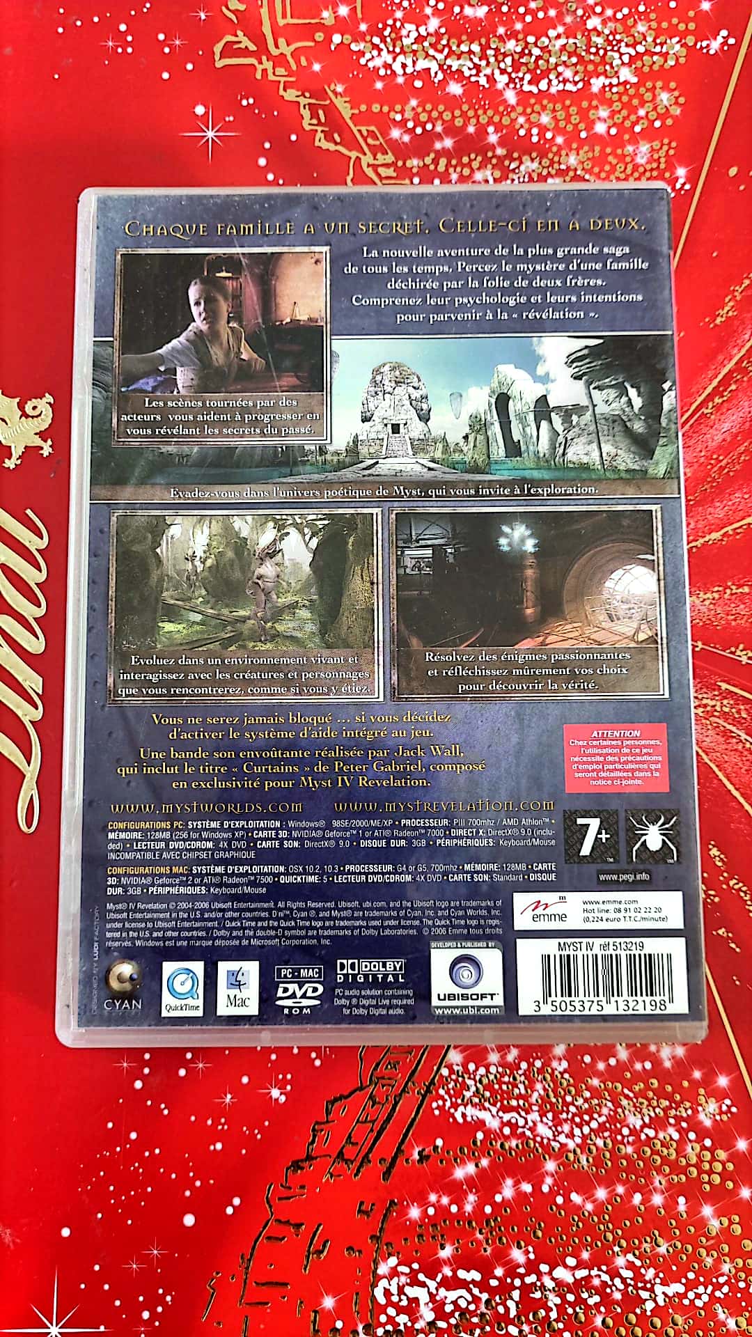 Jeu vidéo PC : Gamer for ever MYST IV REVELATION