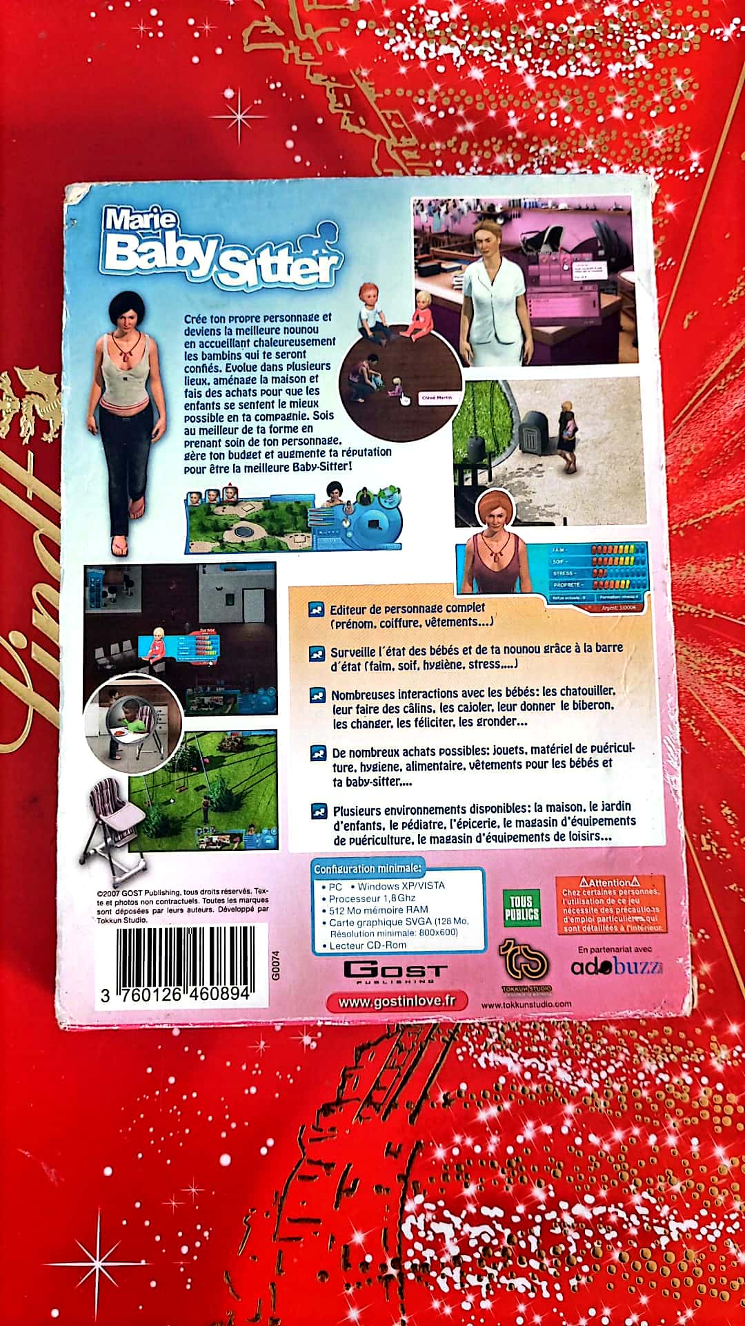 Jeu vidéo PC : Marie baby sitter jeu PC