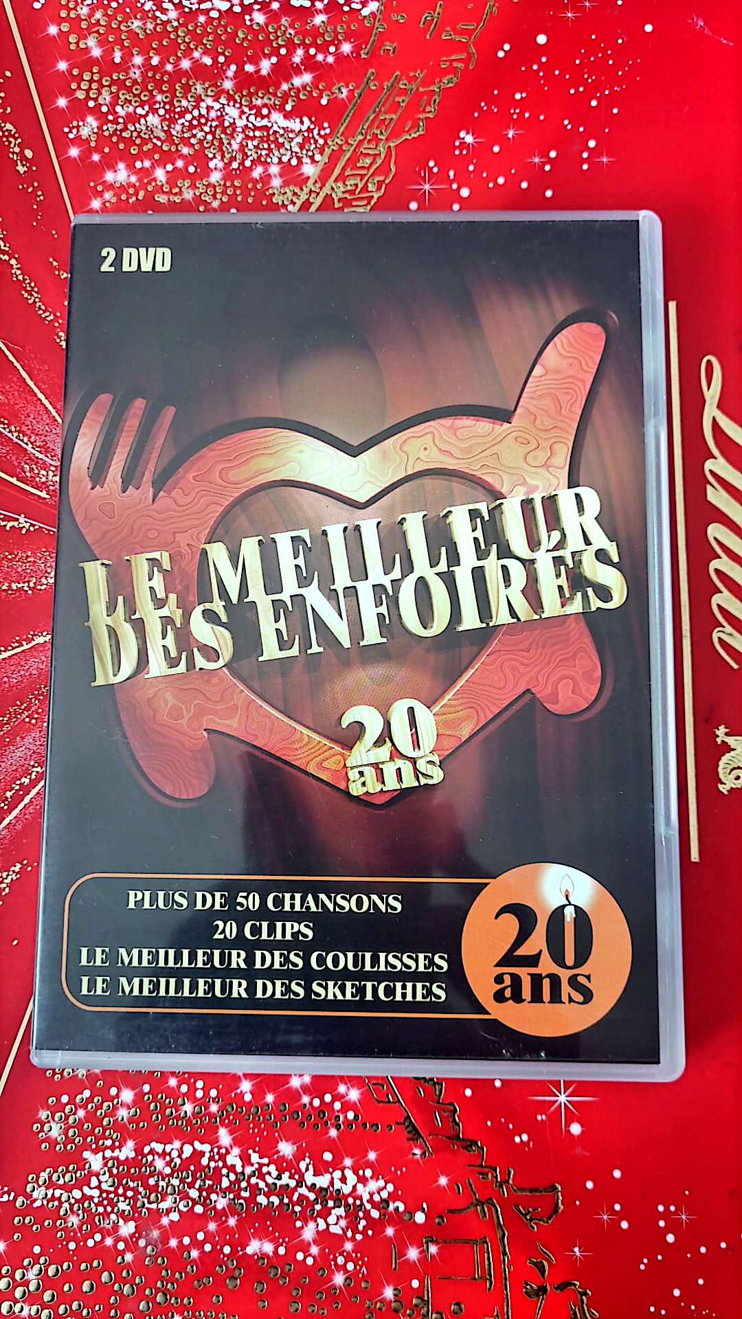 Le meilleur des enfoirés 20 ans DVD vendu en bon état Par blaspo