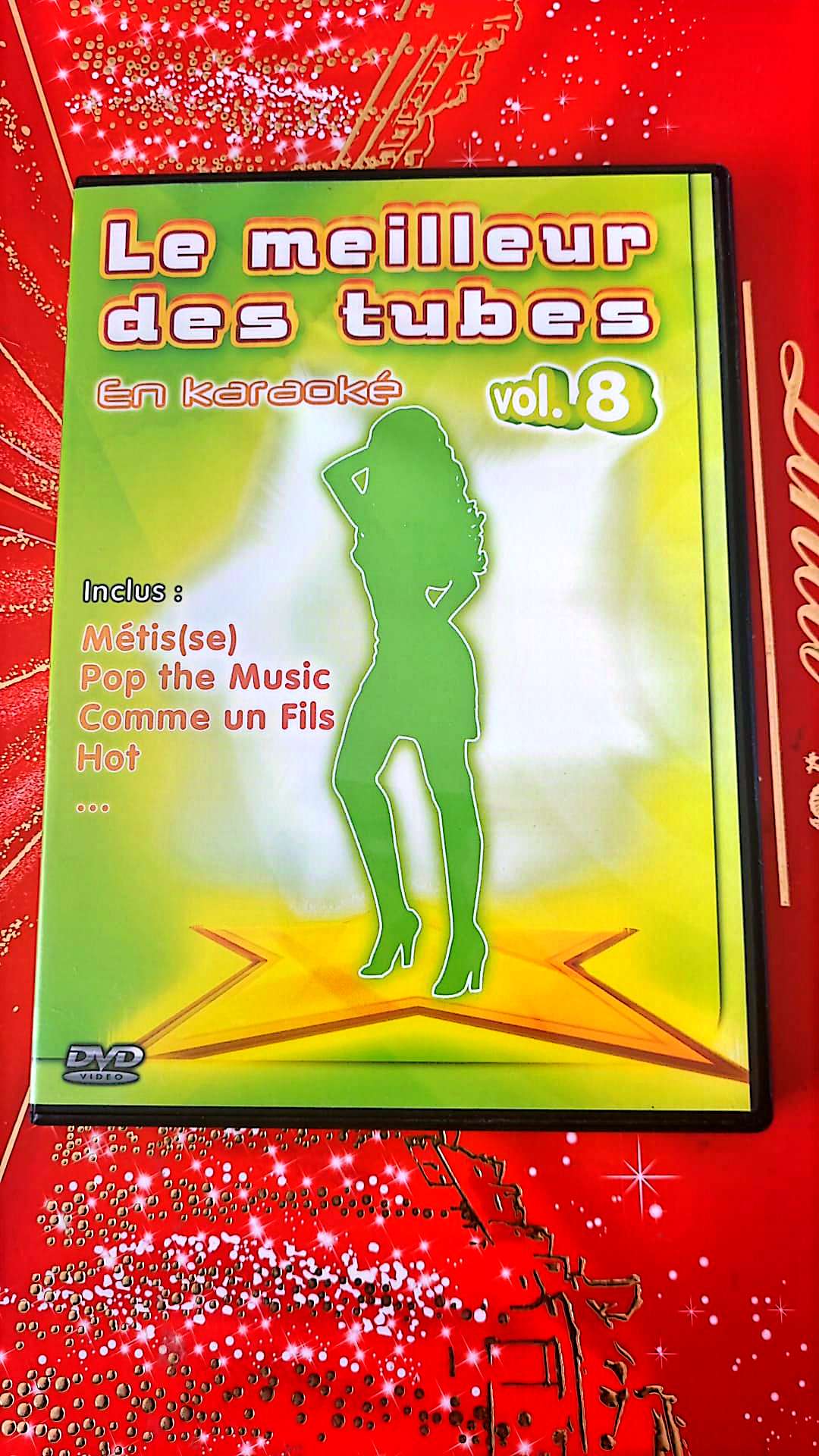 DVD : le meilleur des tubes en karaoké vol.8