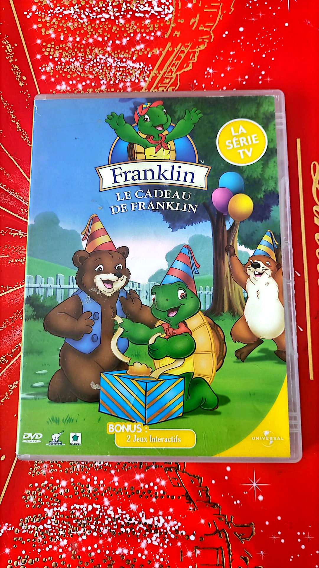 DVD : FRANKLIN la tortue: le cadeau de Franklin