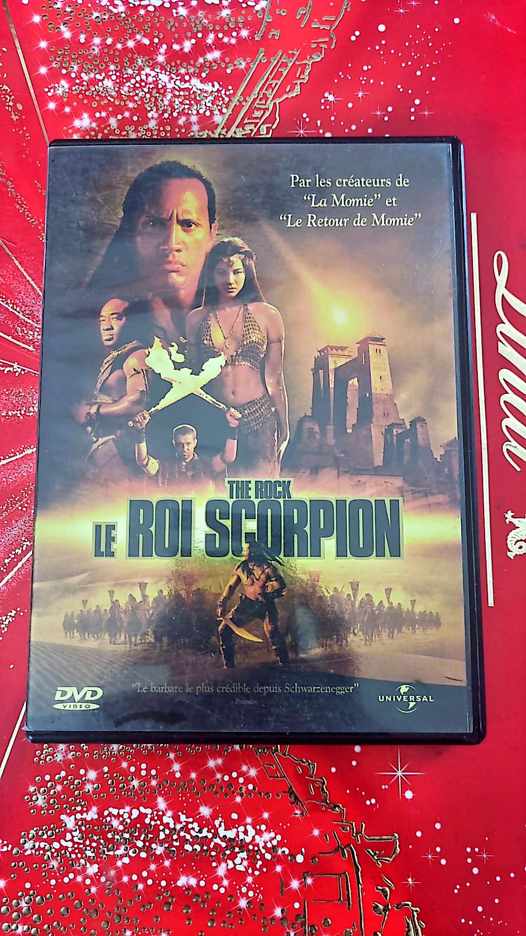 DVD : the rock le roi scorpion en