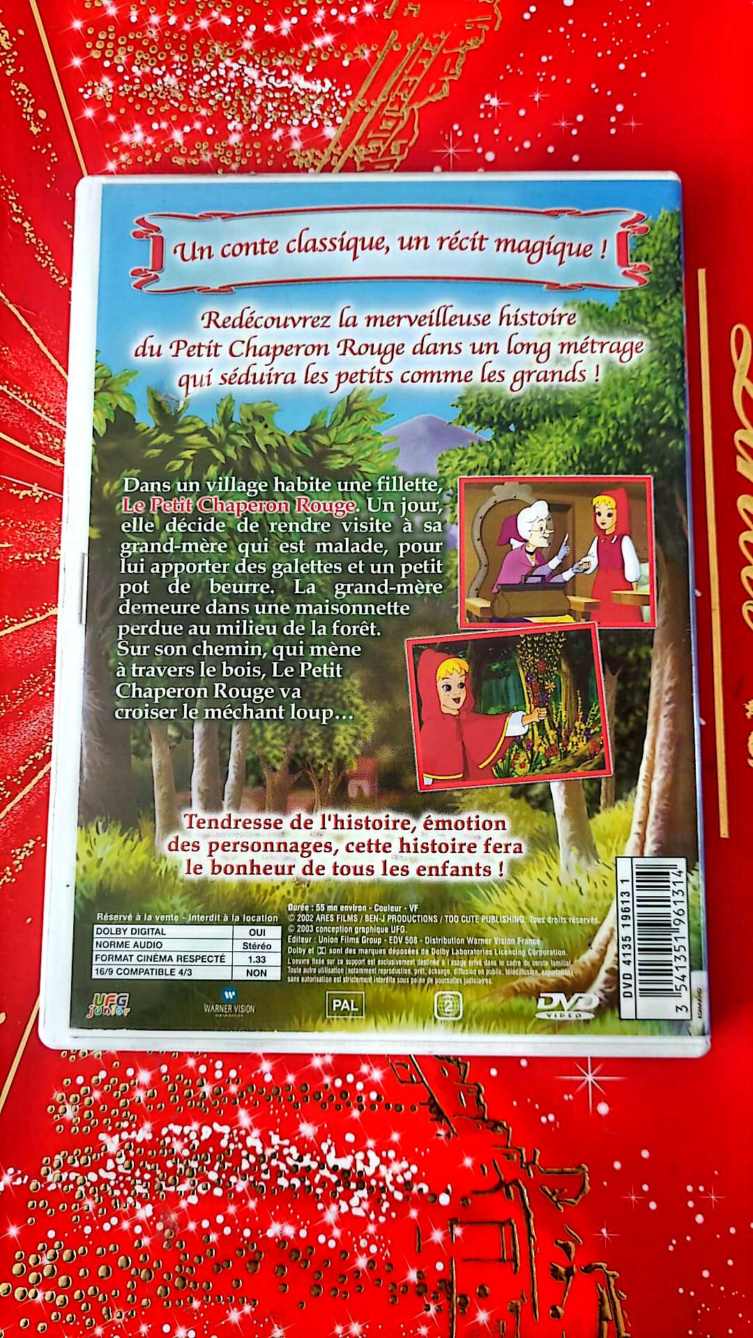 les plus belles histoires de notre enfance le petit chaperon rouge DVD vendu en Bon état Par blaspo