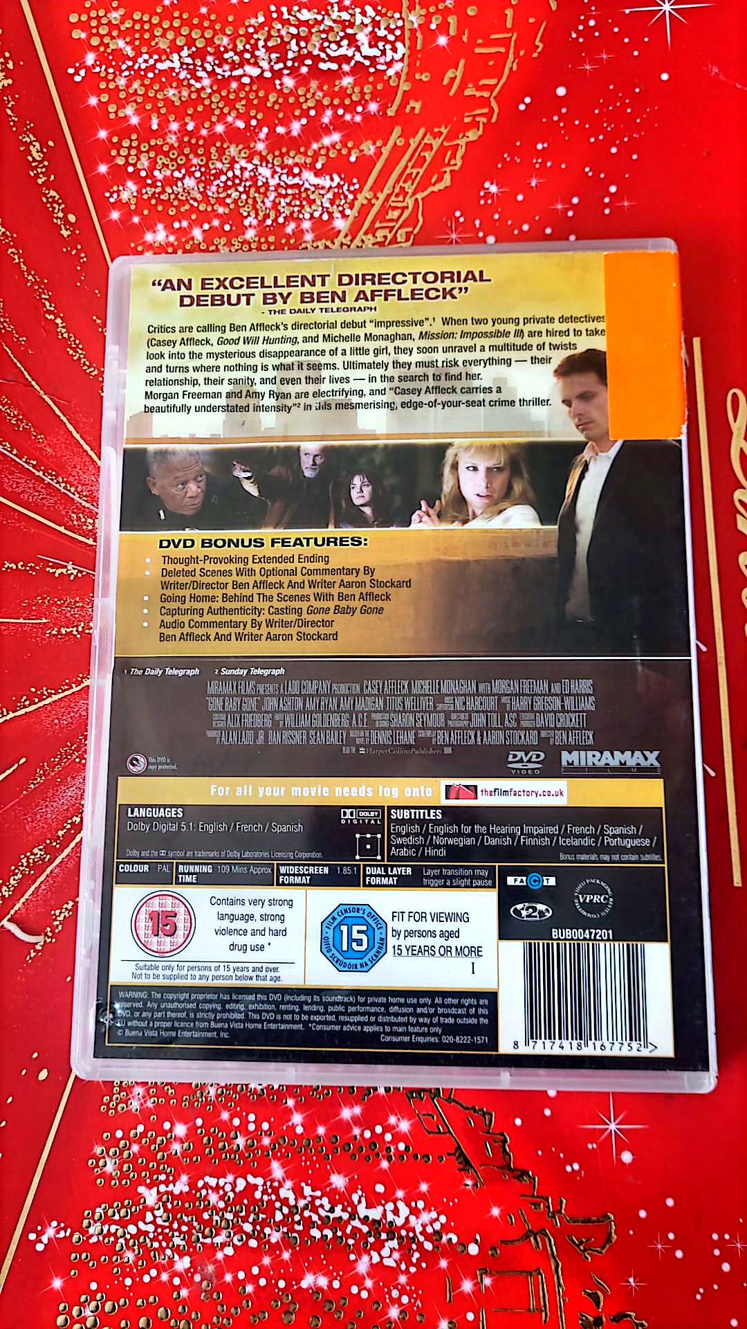 DVD : gone baby gone en