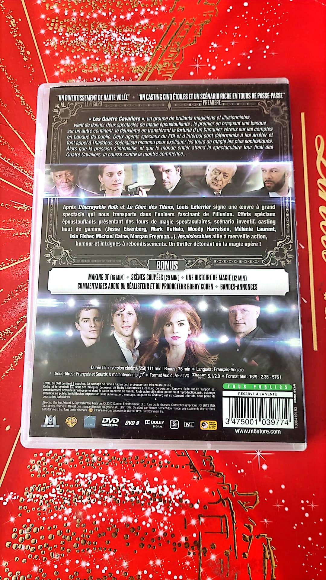 insaisissable DVD vendu en Bon état