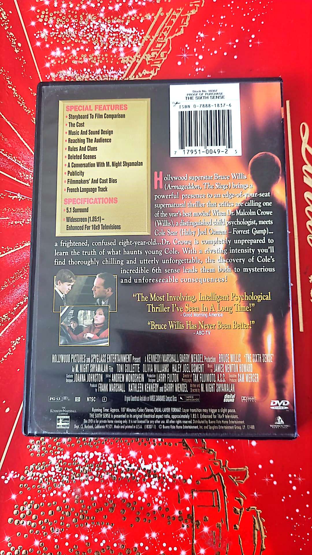 DVD : the sixth sense en