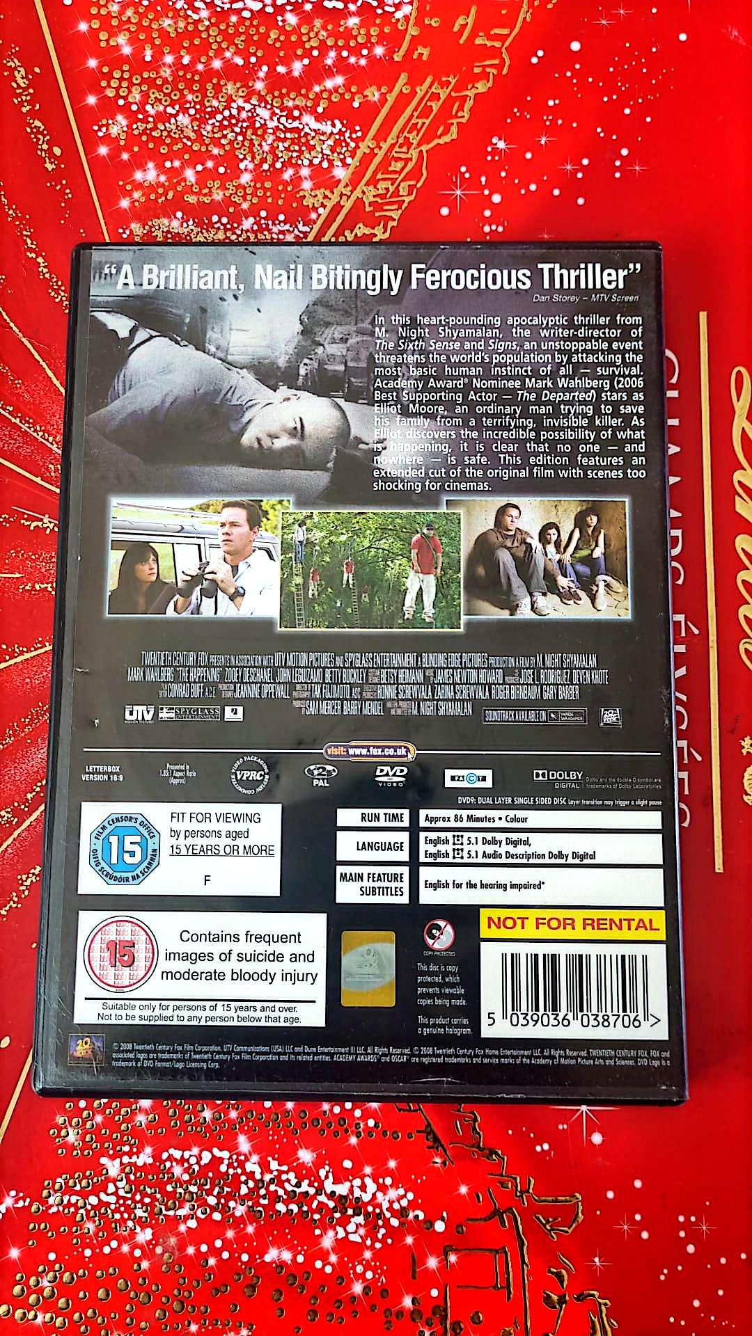 DVD : the happening en