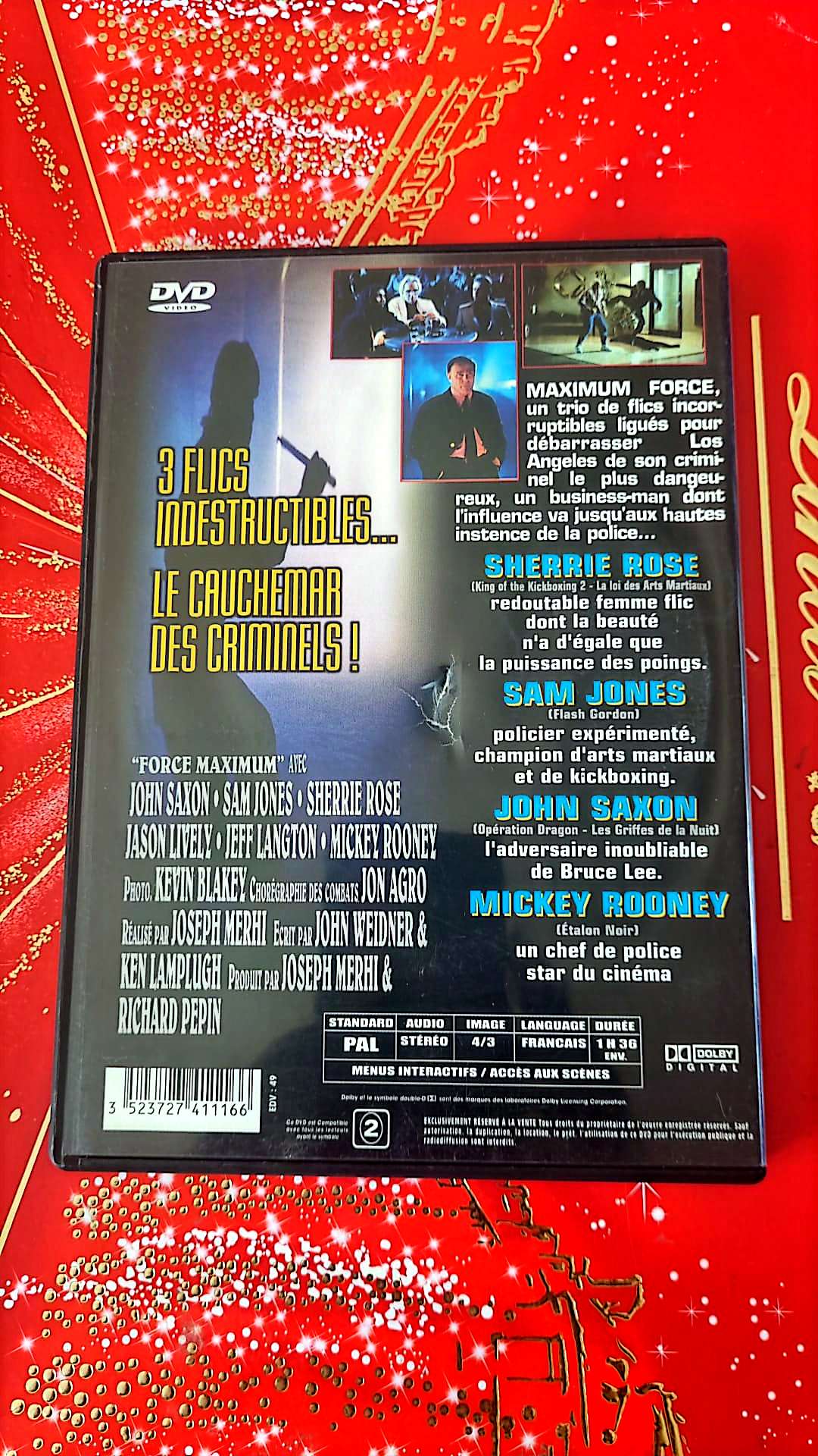 DVD : force maximum 3 flics indestructible