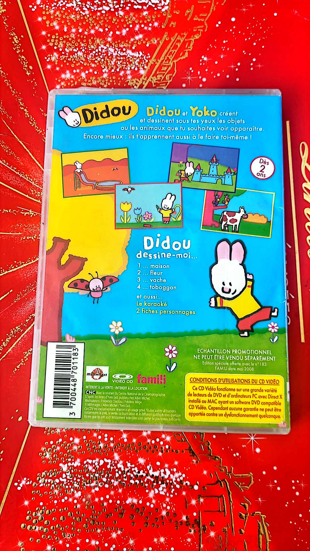 Didou dessine-moi une vache DVD vendu en Bon état Par blaspo