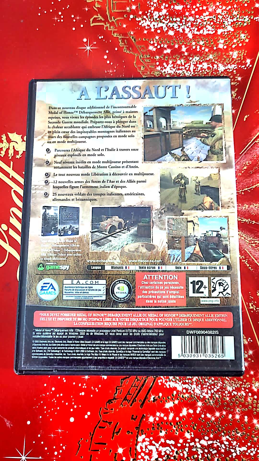 Jeu vidéo : jeupc medal of honor debarquement allie l'offensive