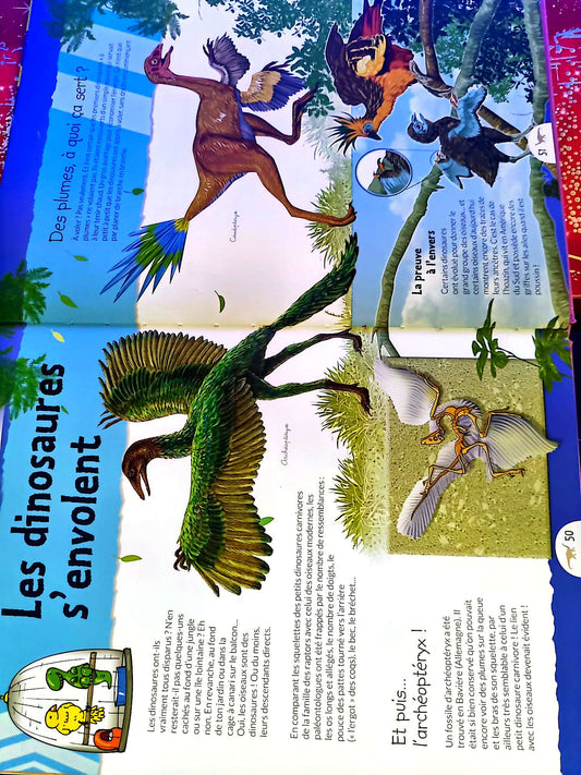 À la découverte des dinosaures | Livre jeunesse illustré | Documentaire enfants livre documentaire