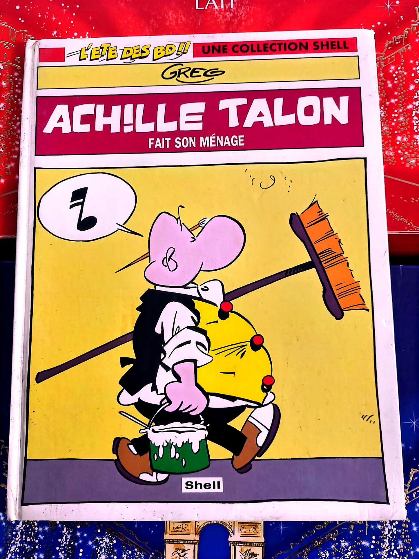 Achille Talon fait son ménage | Bande dessinée humoristique | Collection Shell livre