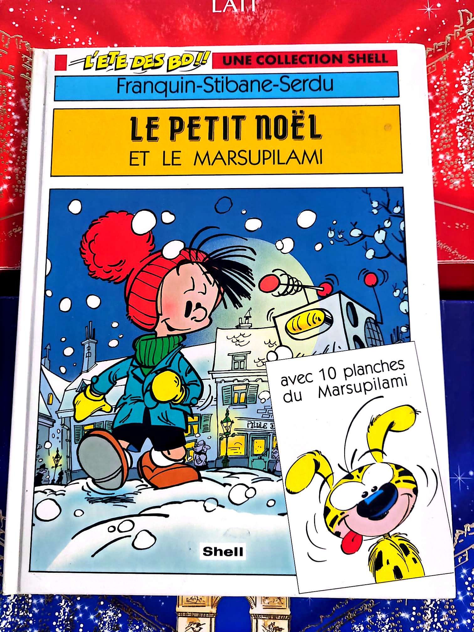 Le Petit Noël et le Marsupilami | Bande dessinée jeunesse | Collection Shell livre