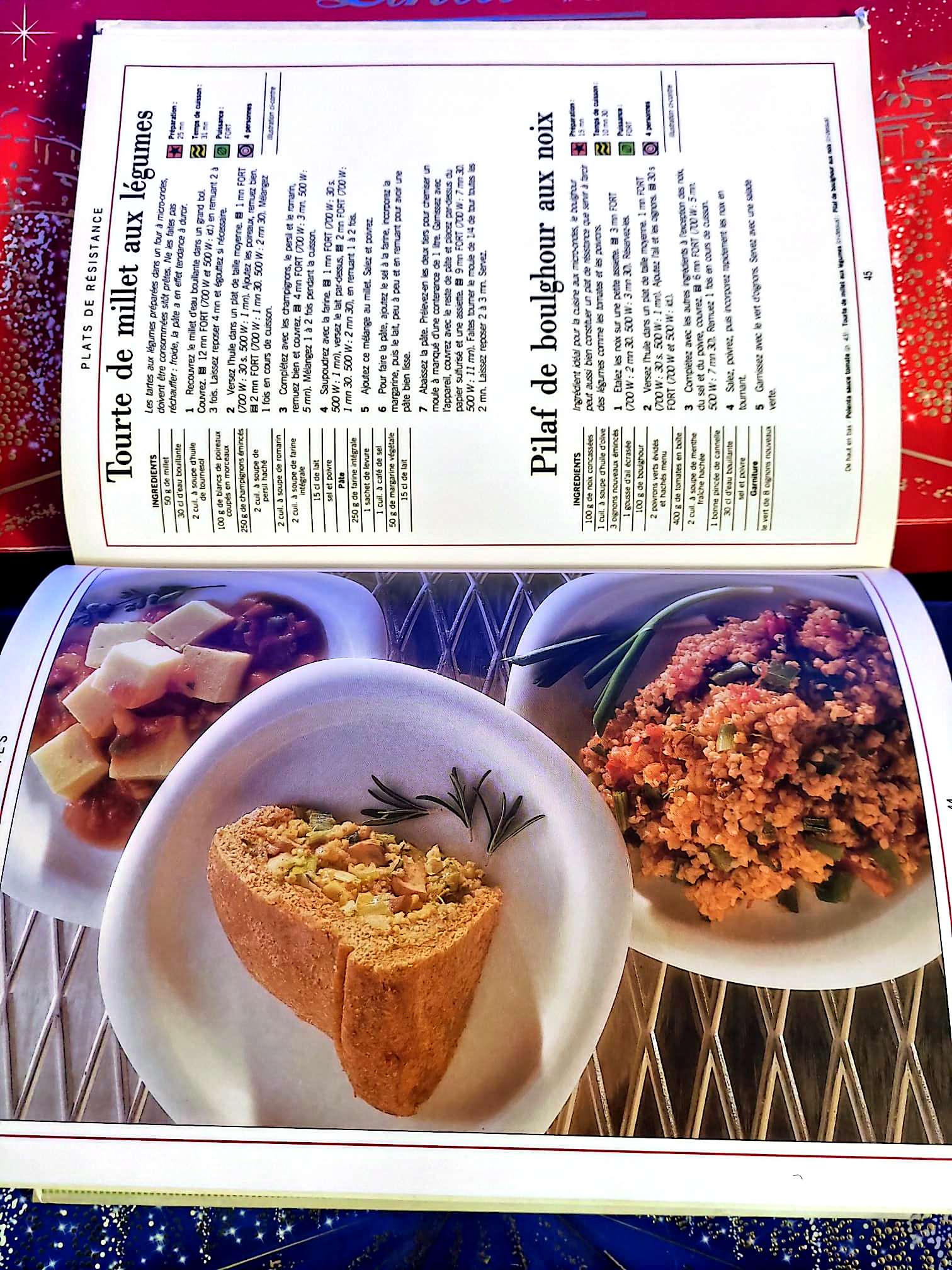 La forme aux micro-ondes | Cuisine rapide et équilibrée | Livre de recettes livre