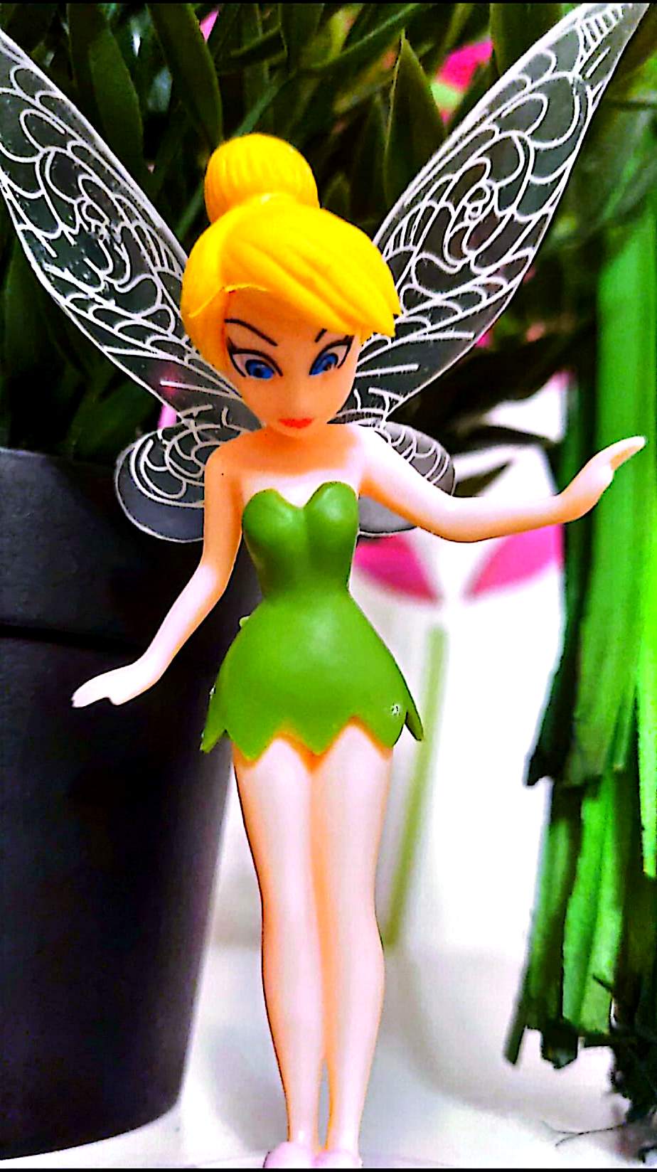 Figurine Fée Clochette – Tinker Bell – Peter Pan – PVC – 9 à 10 cm – Figurine Disney neuve