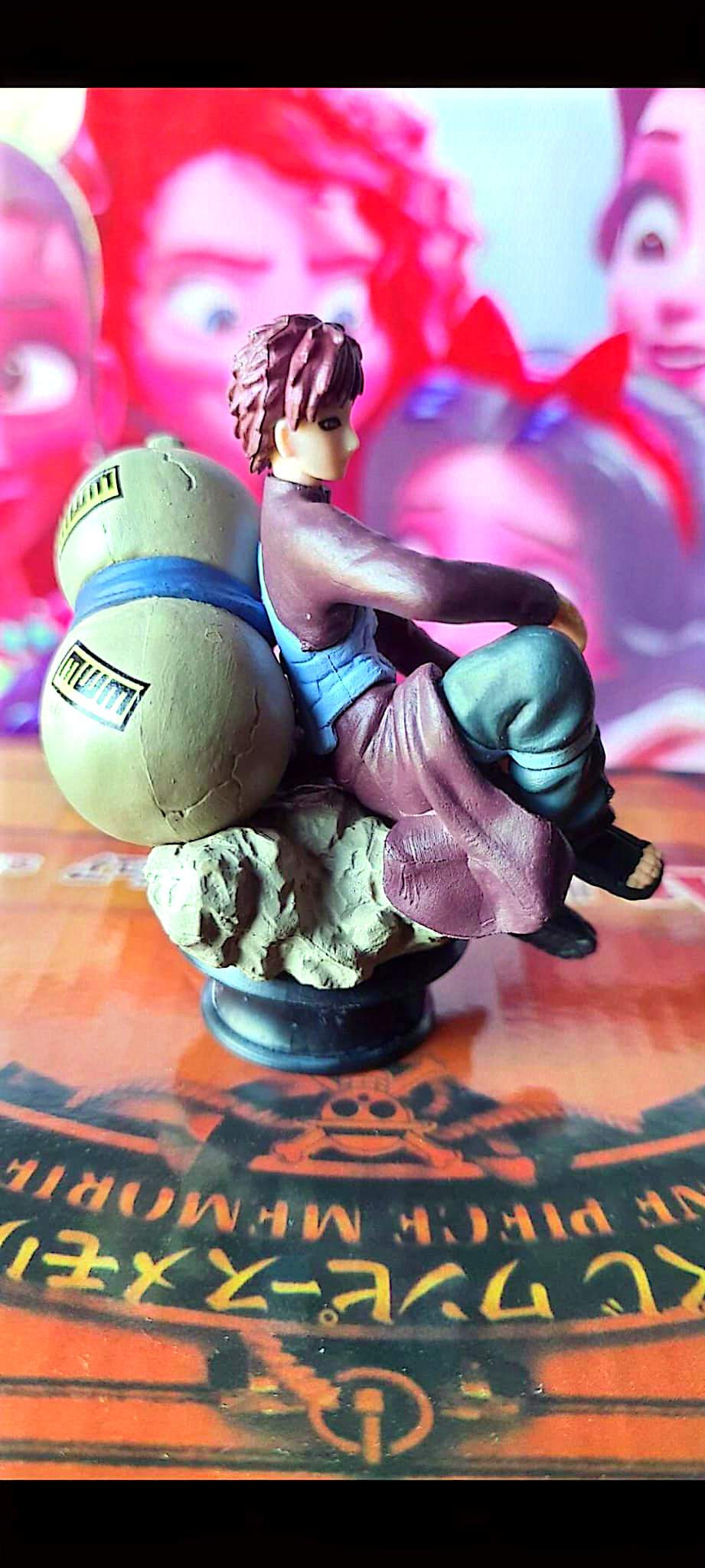 Figurine Naruto Gaara mini PVC 6–7 cm – Personnage manga japonais – Sans boîte