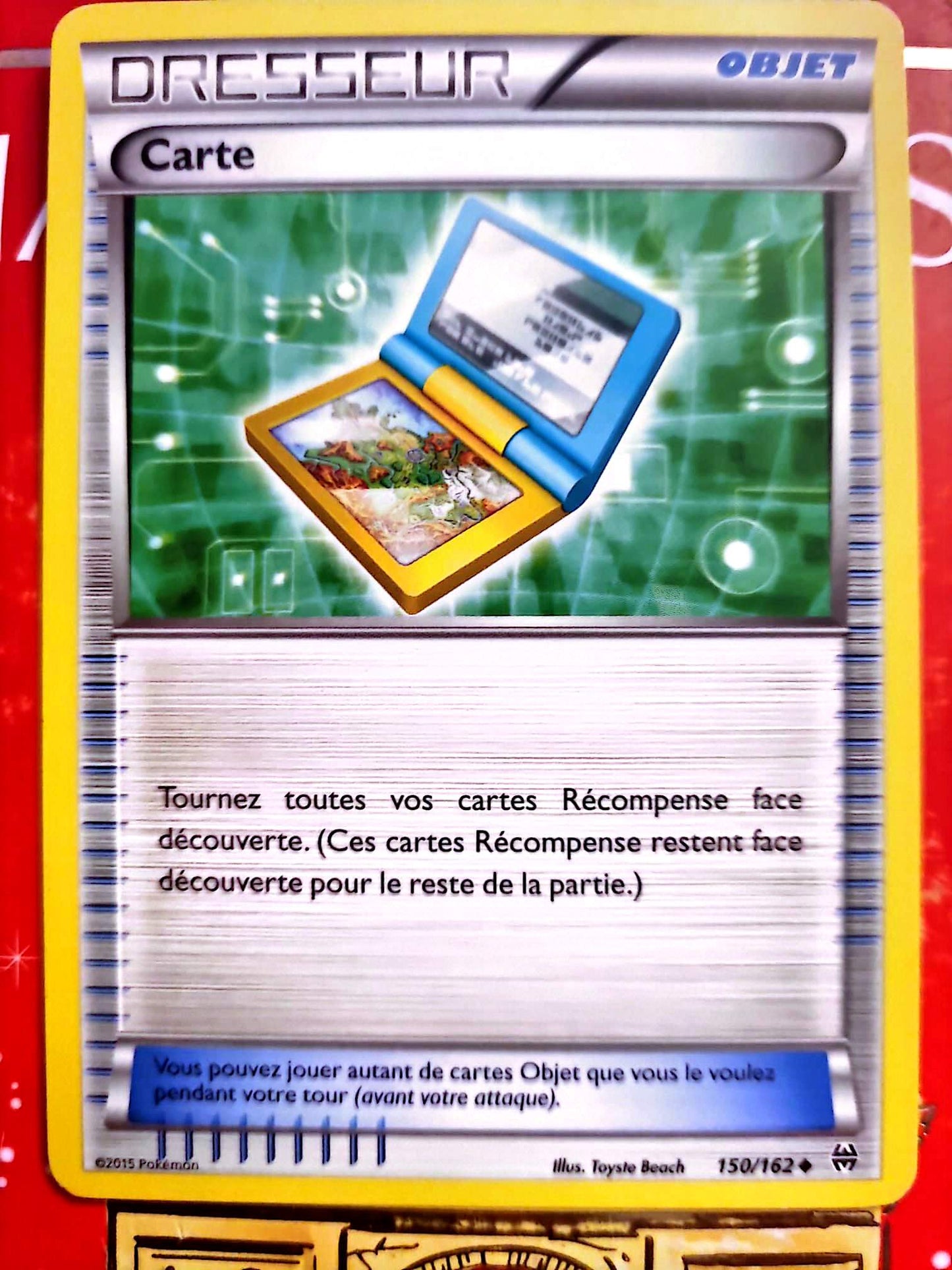 Carte Pokémon Dresseur Carte 150/162 – Version française – Carte à l’unité