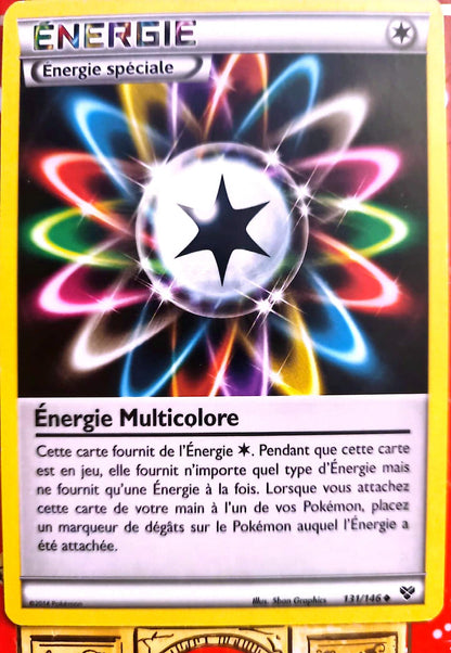 Carte Pokémon Énergie Multicolore 131/146 – Version française – Carte à l’unité
