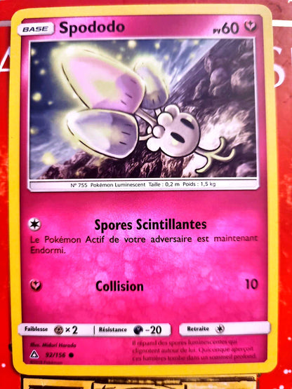 Carte Pokémon Spododo 92/156 – Version française – Carte à l’unité