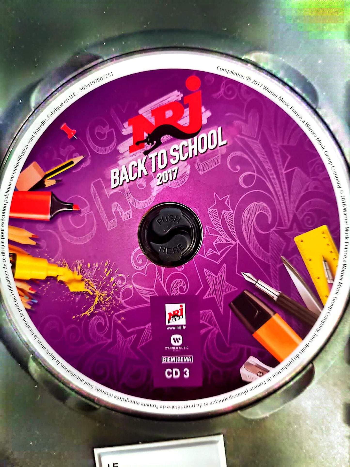 NRJ Back to School 2017 – Compilation – CD 3 seul