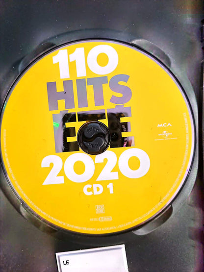 110 Hits Été 2020 – CD 1 uniquement – 1 seul CD présent – Compilation incomplète – Occasion