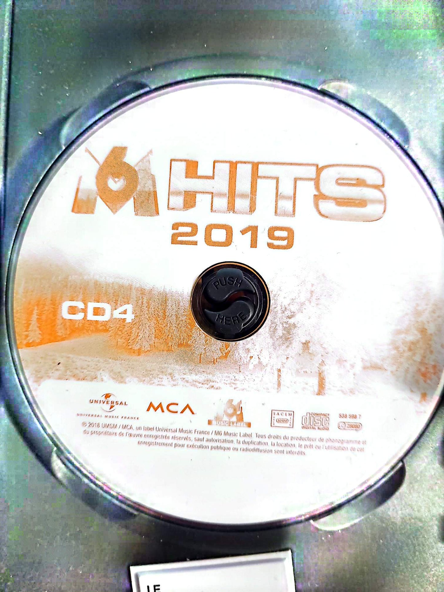 M6 Hits 2019 – Compilation – CD 4 seul