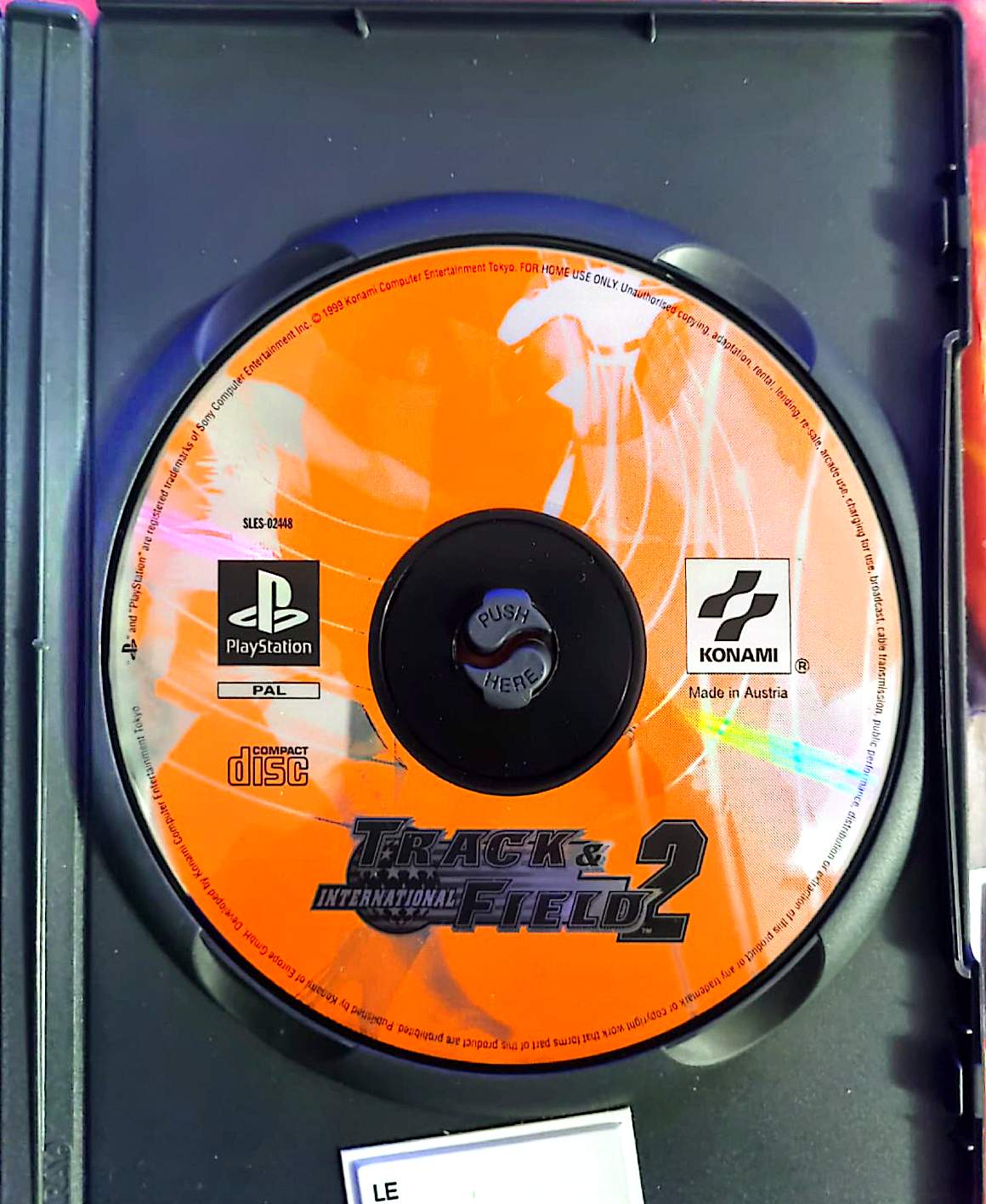 Track & Field 2 – Jeu PlayStation 1 PS1 PAL – CD seul sans boîtier