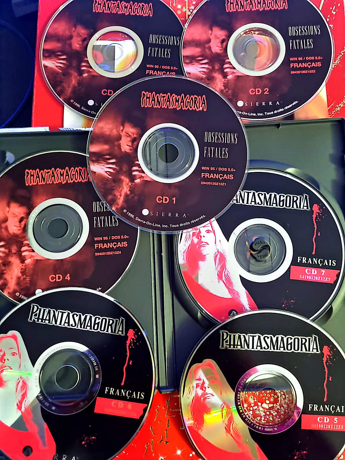 Phantasmagoria Obsessions Fatales – Jeu PC – Multi-CD – Sans boîtier