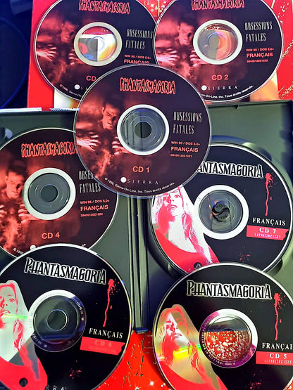 Phantasmagoria Obsessions Fatales – Jeu PC – Multi-CD – Sans boîtier