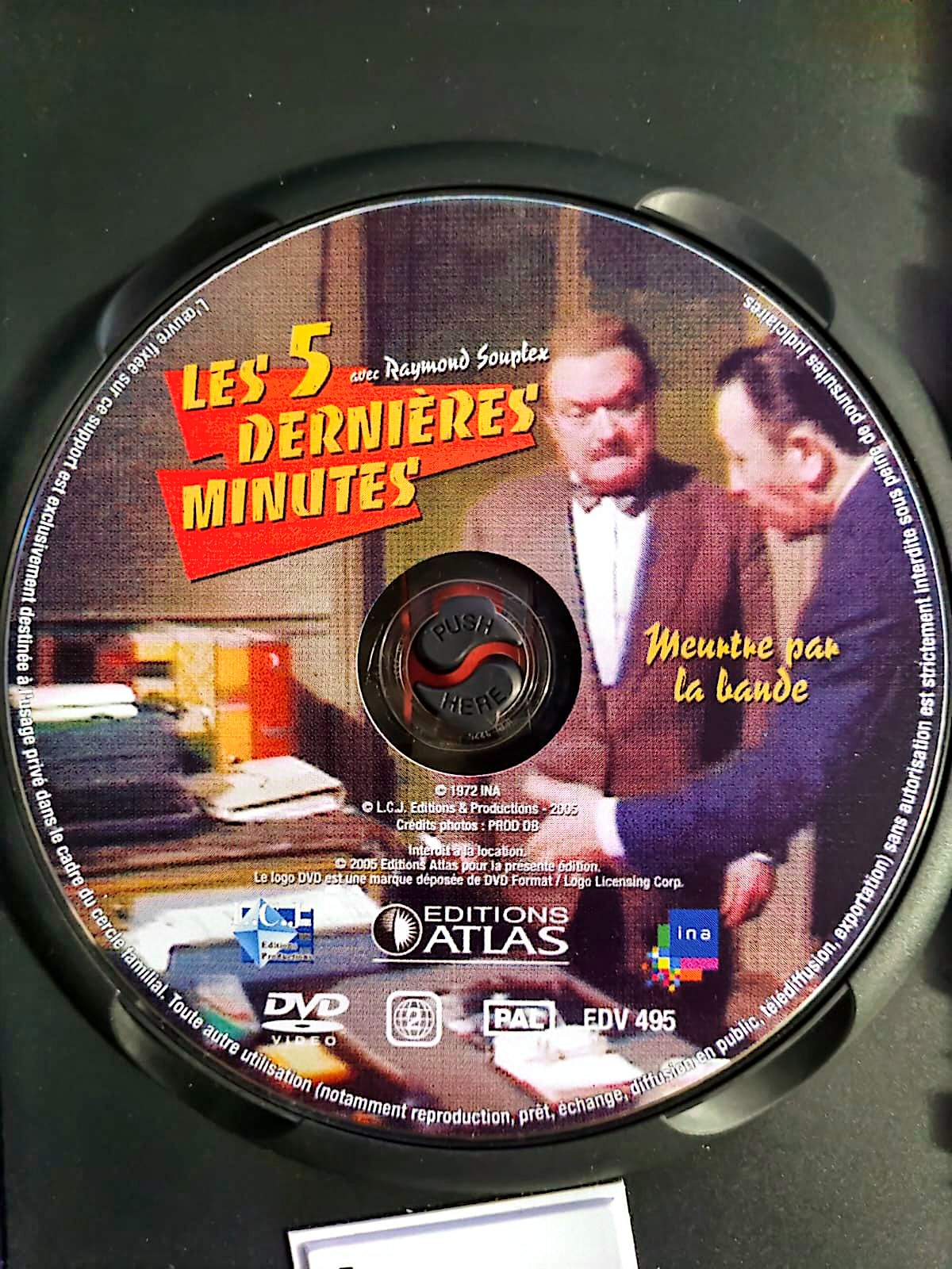 Les 5 Dernières Minutes – Meurtre par la bande – DVD seul sans boîtier