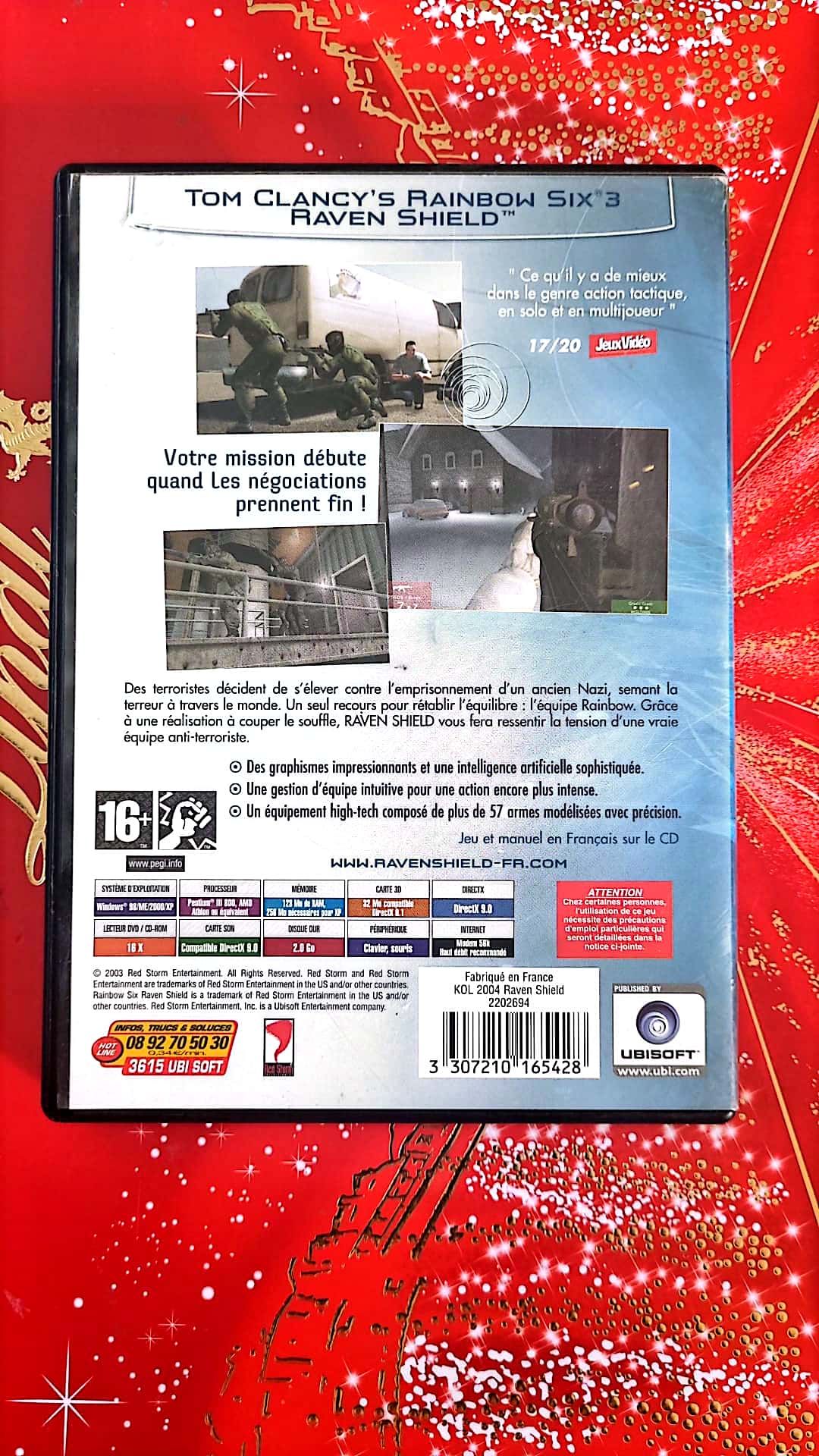 Jeu vidéo PC : rainbow six 3 raven shield Jeu PC