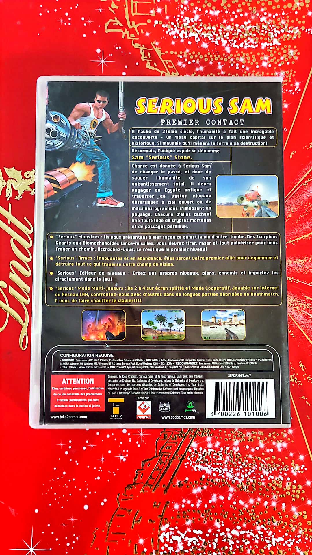 Jeu vidéo PC : serious sam premier contact jeu pc