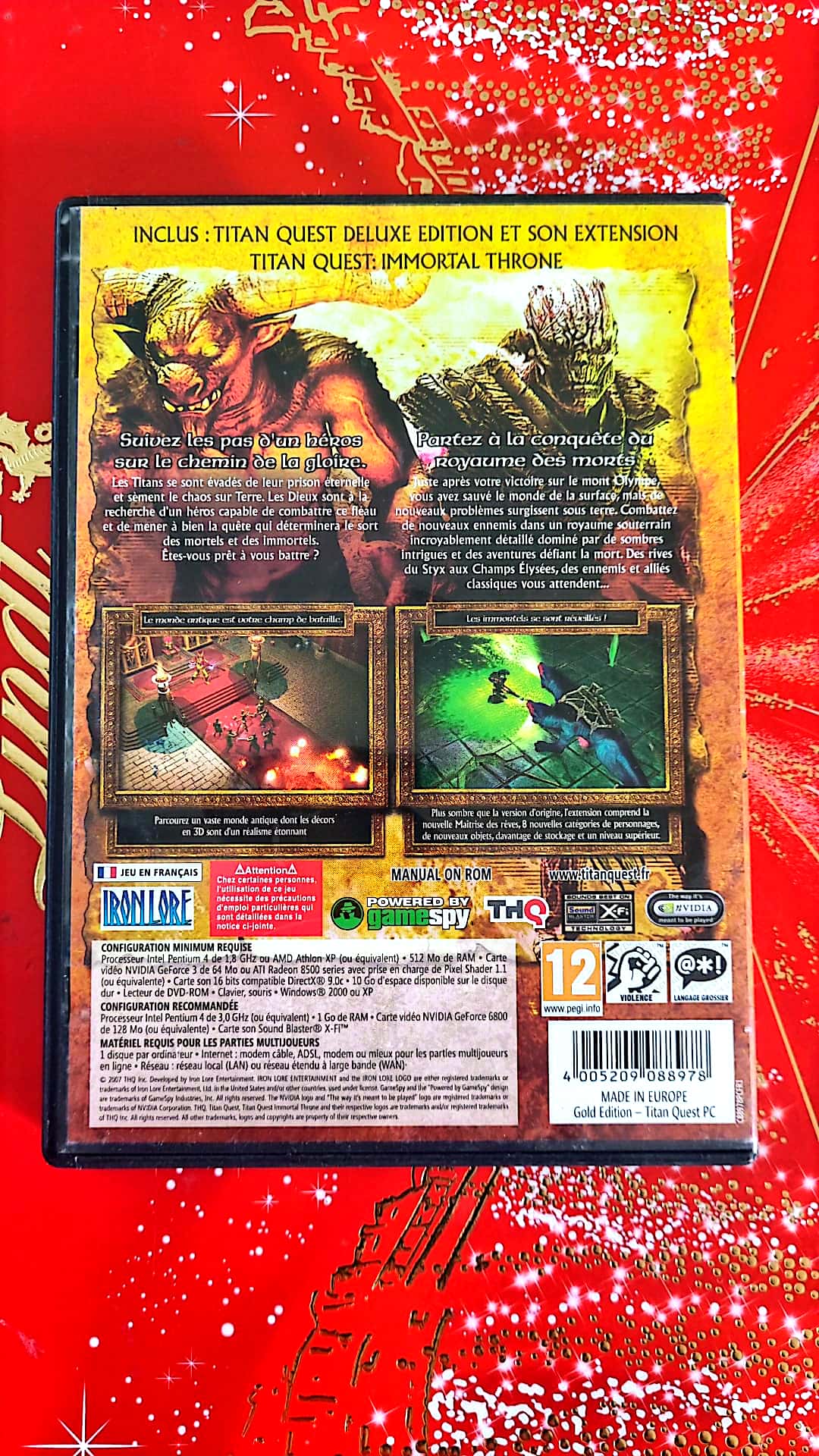 Jeu vidéo PC : Gold edition Titan Quest
