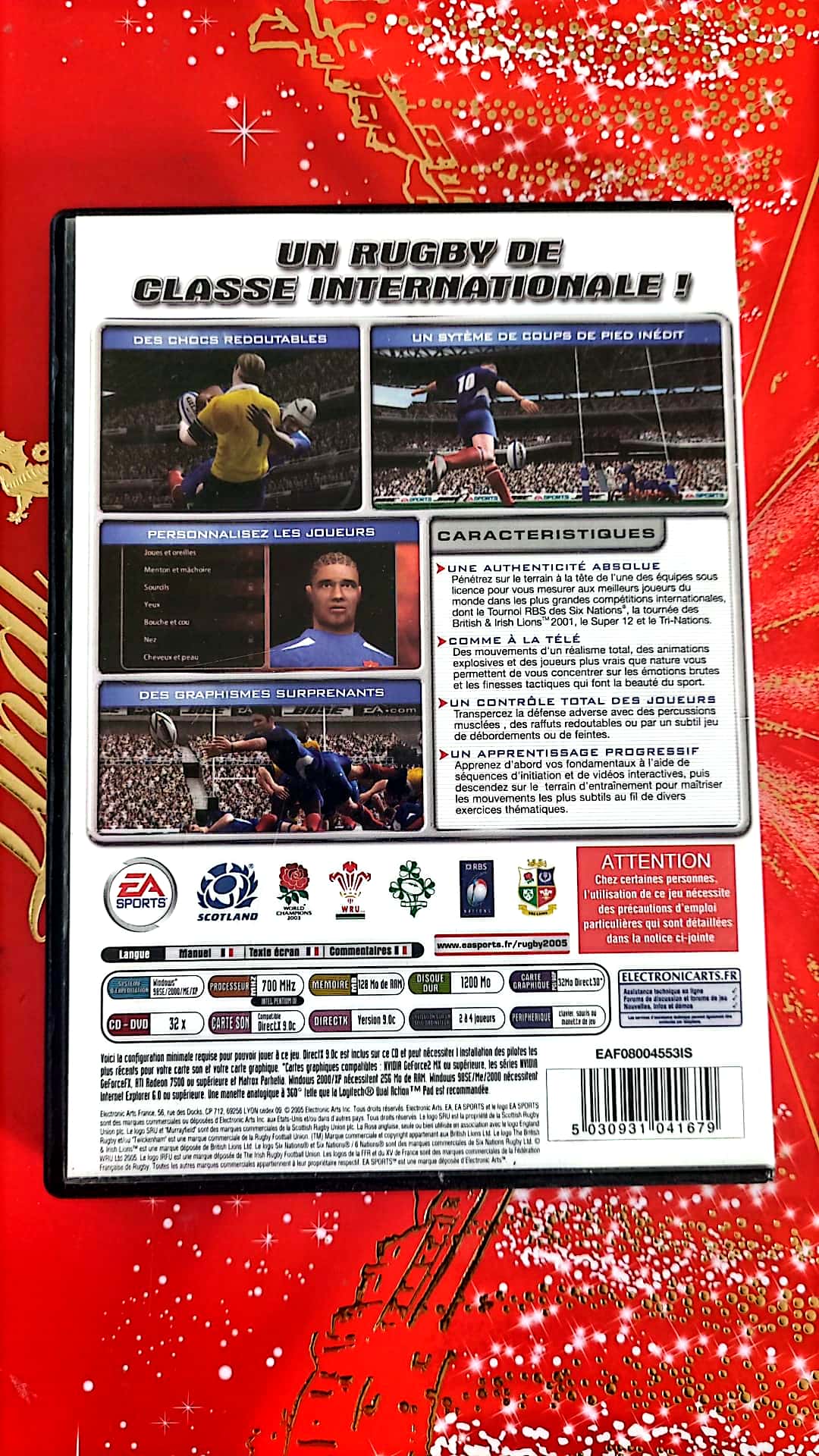 Jeu vidéo PC : EA SPORTS Rugby 2005