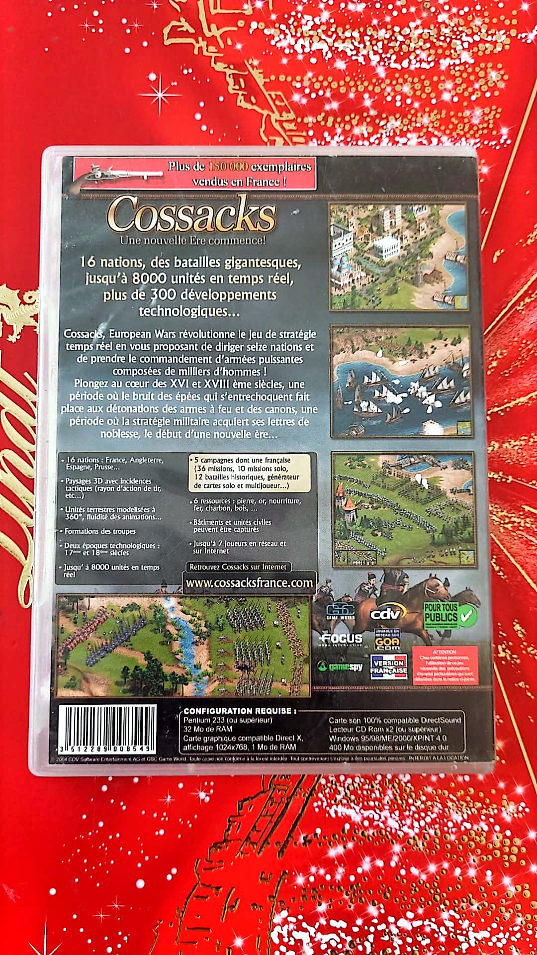 Jeu vidéo PC : cossacks européan wars une nouvelle Ère commence