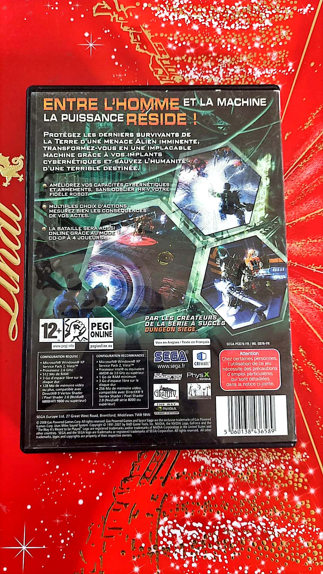 Jeu vidéo PC : space siege