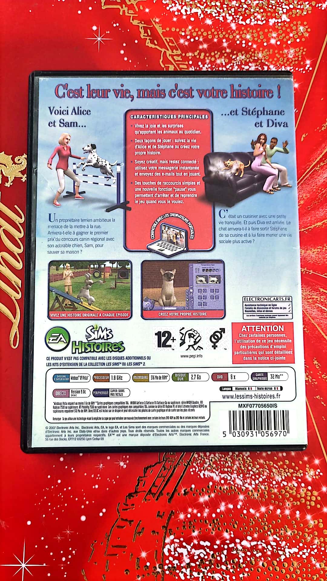 Jeu vidéo PC : les Sims histoires d'animaux