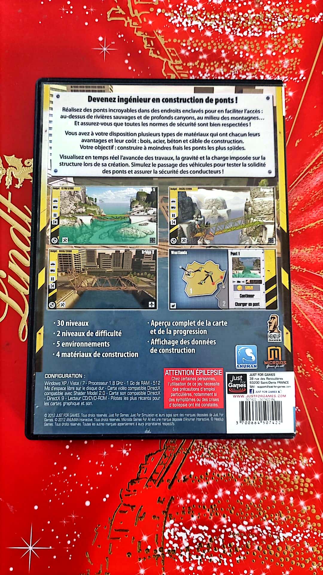 Jeu vidéo PC : ponts et superstructures simulator